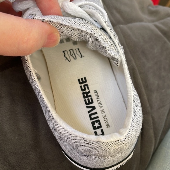 Converse Womens sz 7 Madison Ox white/black/white NEW in box SUPER NICE! - Picture 8 of 8